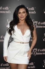 ALEXANDRA CANE at Say it with Diamonds Store Launch Party in Manchester 05/16/2019