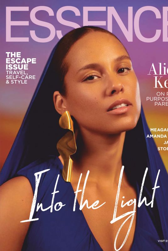 ALICIA KEYS in Essence Magazine, June 2019