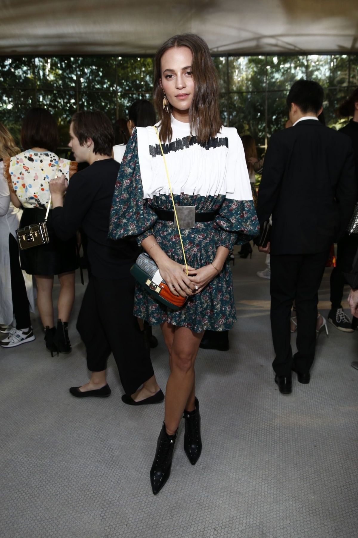 ALICIA VIKANDER at Louis Vuitton Cruise 2020 Fashion Show at JFK Airport in New Yokr 05/08/2019 ...