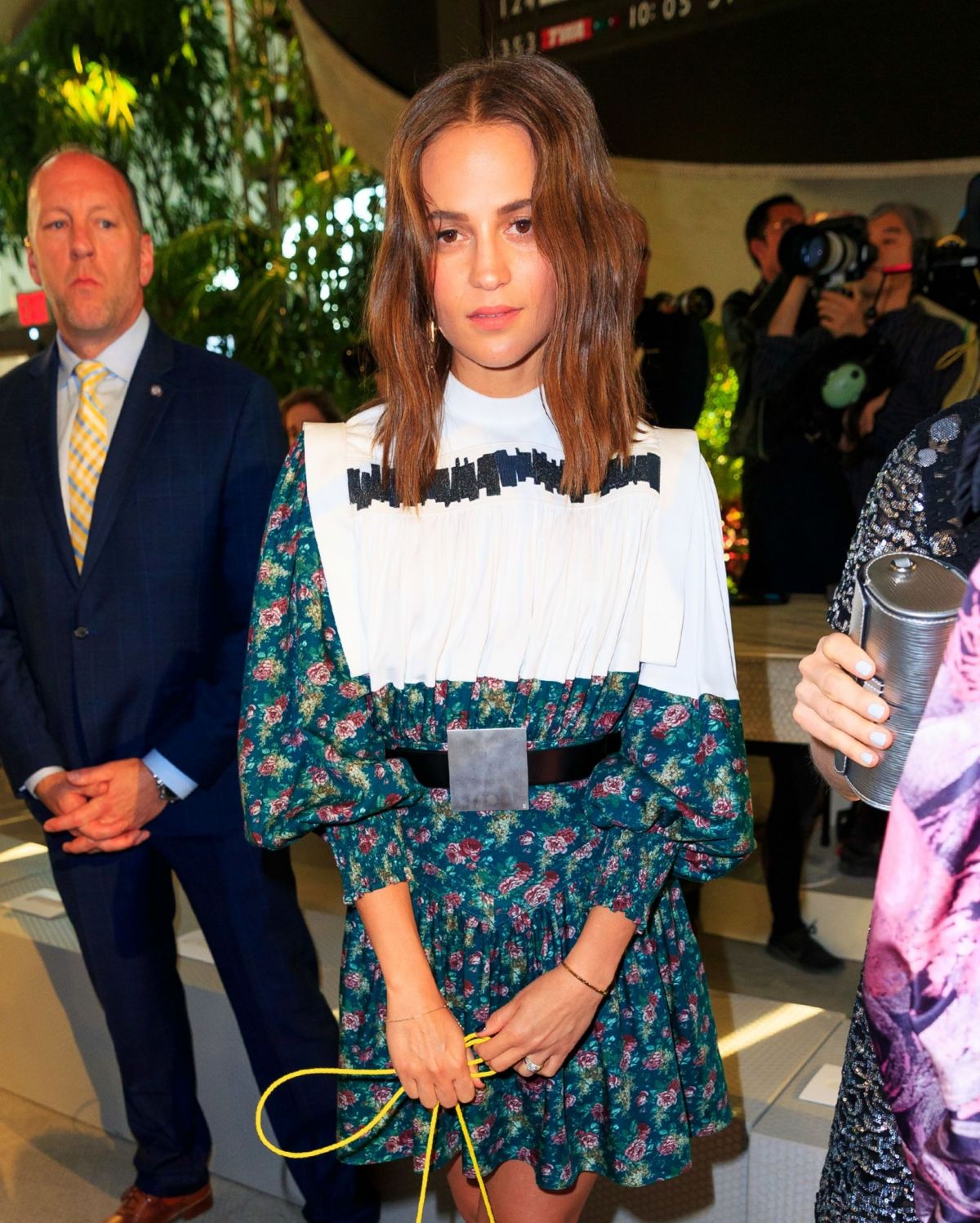 ALICIA VIKANDER at Louis Vuitton Cruise 2020 Fashion Show at JFK Airport in New Yokr 05/08/2019 ...