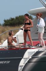 ALICIA VIKANDER in Bikini at a Yacht in Ibiza 05/23/2019