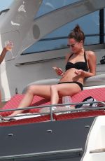 ALICIA VIKANDER in Bikini at a Yacht in Ibiza 05/23/2019