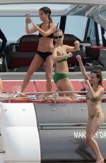 ALICIA VIKANDER in Bikini at a Yacht in Spain 05/23/2019