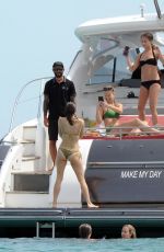 ALICIA VIKANDER in Bikini at a Yacht in Spain 05/23/2019