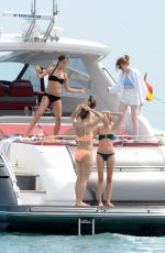 ALICIA VIKANDER in Bikini at a Yacht in Spain 05/23/2019