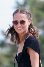 ALICIA VIKANDER in Bikini on Holidays in Ibiza 05/23/2019