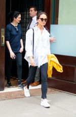 ALICIA VIKANDER Out and Aboout in New York 05/10/2019