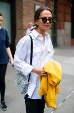 ALICIA VIKANDER Out and Aboout in New York 05/10/2019