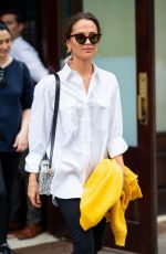 ALICIA VIKANDER Out and Aboout in New York 05/10/2019
