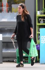 ALISON KING Shopping at a Petrol Station in Cheshire 05/22/2019