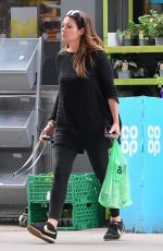 ALISON KING Shopping at a Petrol Station in Cheshire 05/22/2019
