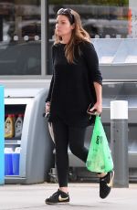 ALISON KING Shopping at a Petrol Station in Cheshire 05/22/2019