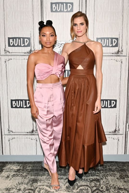 ALLISON WILLIAMS and LOGAN BROWNING at AOL Build in New York 05/23/2019