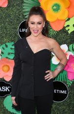 ALYSSA MILANO  at Lifetime Summer Luau in Los Angeles 05/20/2019
