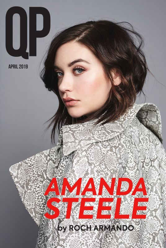 AMANDA STEELE in QP Magazine, April 2019