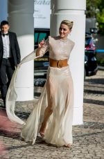 AMBER HEARD Arrives at Martinez Hotel at 2019 Cannes Film Festival 05/15/2019