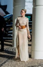 AMBER HEARD Arrives at Martinez Hotel at 2019 Cannes Film Festival 05/15/2019