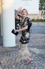 AMBER HEARD Arrives at Martinez Hotel in Cannes 05/16/2019
