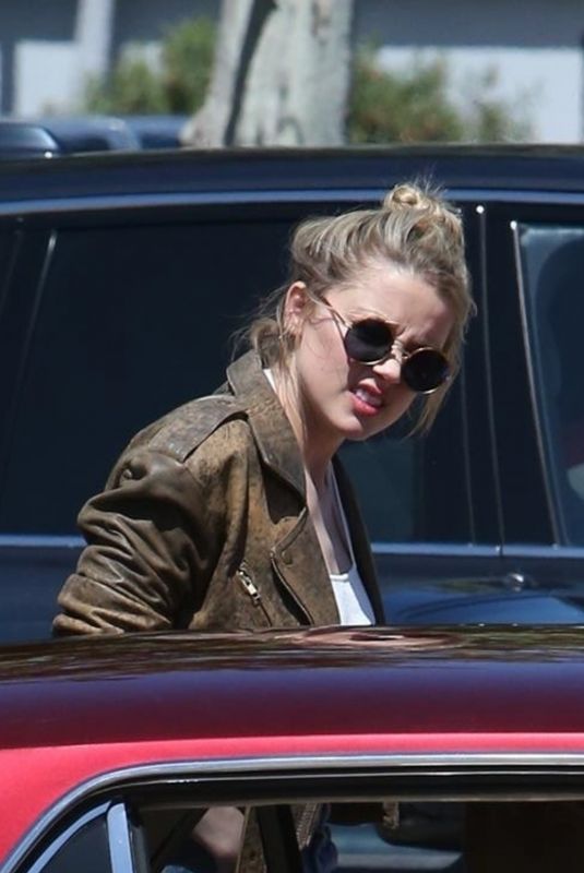 AMBER HEARD Arrives at Nobu in Malibu 05/24/2019