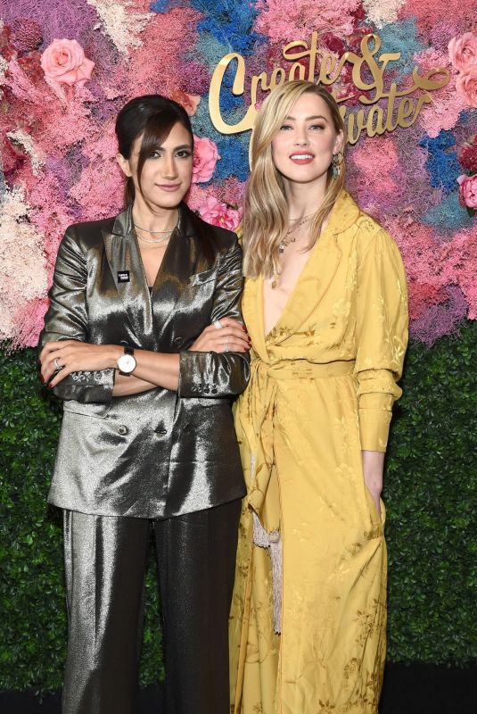 AMBER HEARD at Create & Cultivate New York Presented by Mastercard 05/04/2019