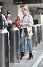AMBER HEARD at LAX Airport in Los Angeles 05/23/2019
