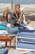 AMBER HEARD at Martinez Beach in Cannes 05/16/2019