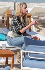 AMBER HEARD at Martinez Beach in Cannes 05/16/2019