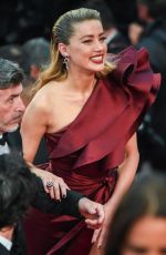 AMBER HEARD at Pain and Glory Premiere at Cannes Film Festival 05/17/2019