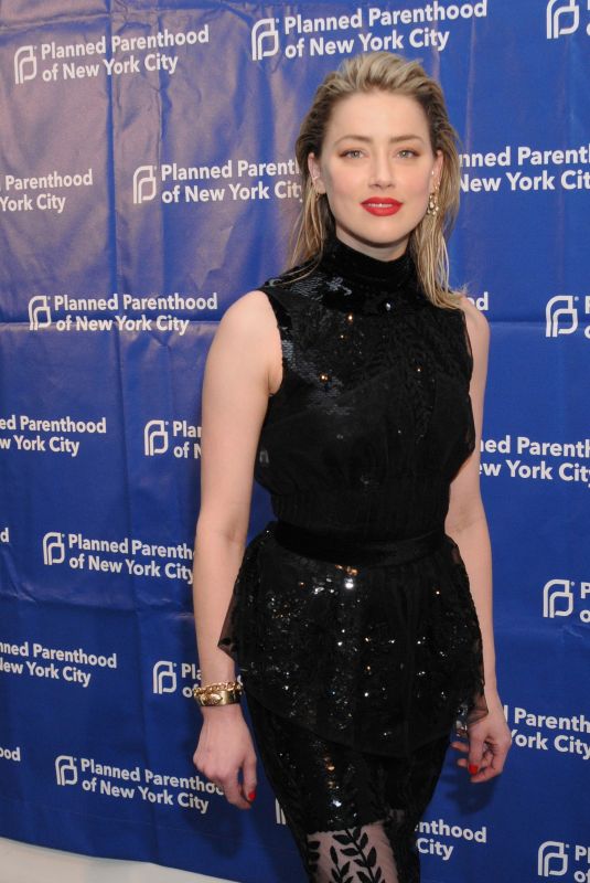 AMBER HEARD at Planned Parenthood of New York City Spring Gala 05/01/2019
