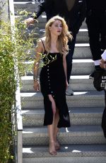 AMBER HEARD on the Set of a Photoshoot at Cannes Film Festival 05/16/2019