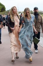 AMBER HEARD Out at Cannes Film Festival 05/17/2019