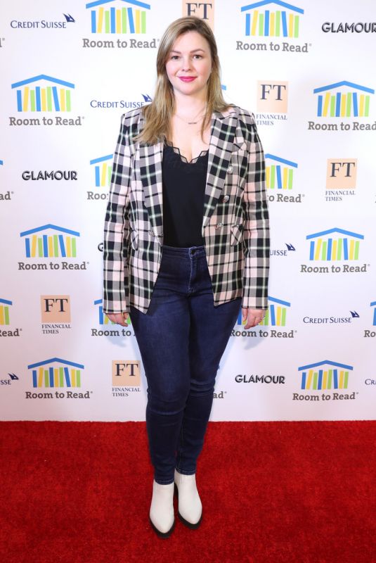 AMBER TAMBLYN at Room to Read 2019 New York Gala 05/16/2019