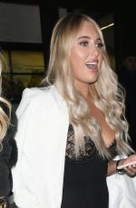 AMBER TURNER at Nobu in London 05/05/2019