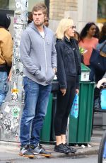 AMBER VALLETTA and Anthony Vaccarello Out in New York 05/04/2019
