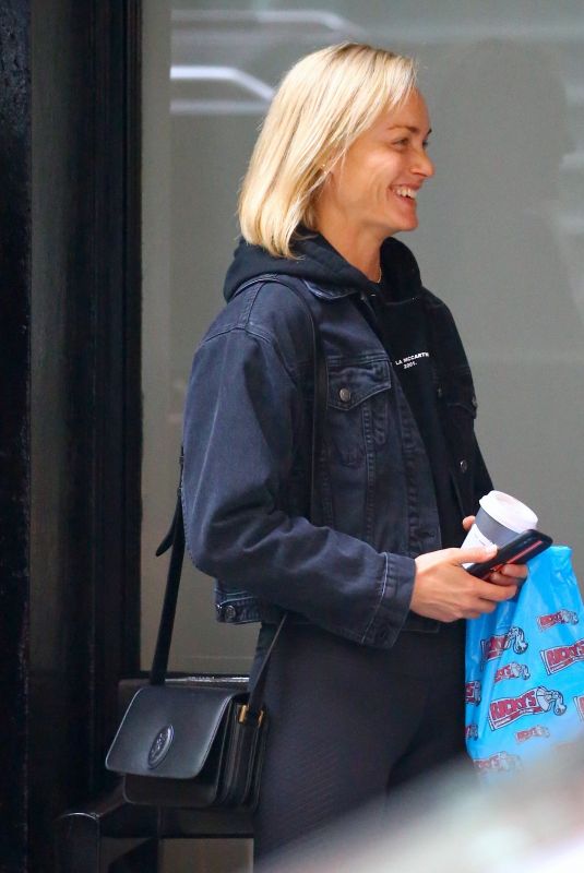 AMBER VALLETTA and Anthony Vaccarello Out in New York 05/04/2019
