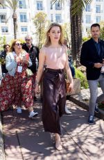 AMEBER HEARD Out for Lunch at La Plage Du Martinez in Cannes 05/16/2019