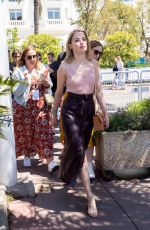 AMEBER HEARD Out for Lunch at La Plage Du Martinez in Cannes 05/16/2019