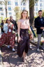 AMEBER HEARD Out for Lunch at La Plage Du Martinez in Cannes 05/16/2019