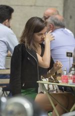 ANA DE ARMAS Out for Lunch in Madrid 05/23/2019