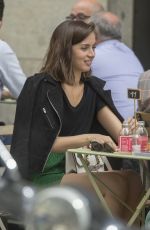 ANA DE ARMAS Out for Lunch in Madrid 05/23/2019