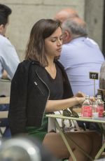 ANA DE ARMAS Out for Lunch in Madrid 05/23/2019