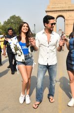 ANANYA PANDEY and TARA SUTARIA at India Gate in New Delhi 05/06/2019