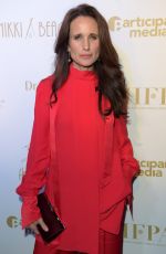 ANDIE MACDOWELL at HFPA & Participant Media Honour Help Refugees at Cannes Film Festival 05/19/2019