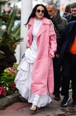 ANDIE MACDOWELL Out at Cannes Film Festival 05/19/2019
