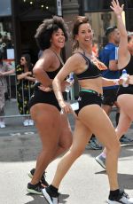 ANDREA MCLEAN at Vitality 10K Run in London 05/27/2019