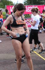 ANDREA MCLEAN at Vitality 10K Run in London 05/27/2019