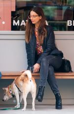 ANGELA SARAFYAN and Jake Hoffman at Cha Cha Matcha in New York 05/01/2019