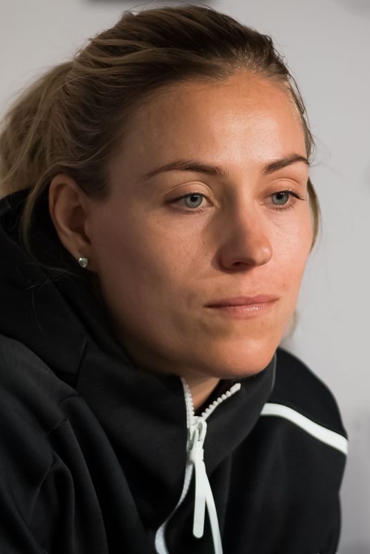 ANGELIQUE KERBER at Mutua Madrid Open Press Conference 06/07/2019