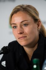 ANGELIQUE KERBER at Press Conference at Roland Garros French Open Tournament in Paris 05/24/2019