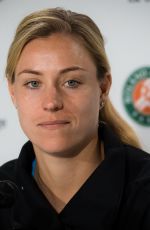 ANGELIQUE KERBER at Press Conference at Roland Garros French Open Tournament in Paris 05/24/2019